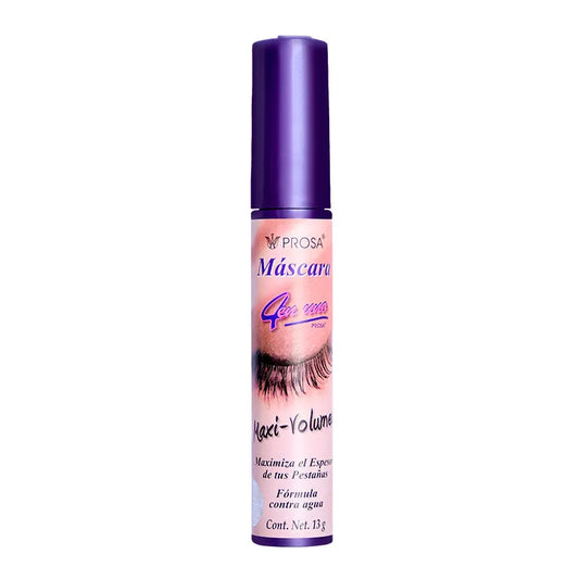 Máscara Prosa Maxi Volumen 4 en 1 Waterproof
