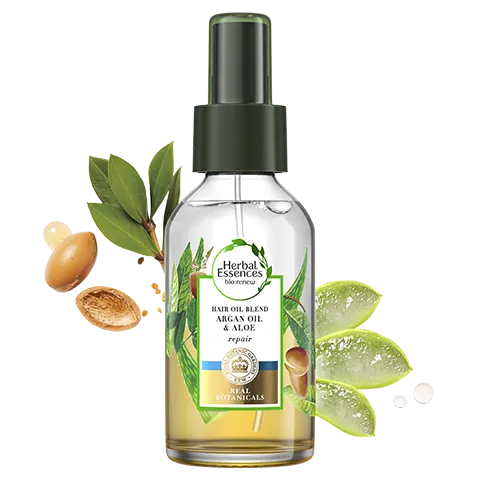 Herbal Essences Aqua Oil Aloe & Aceite de Argán – Tratamiento Multi-Beneficio 100 ml