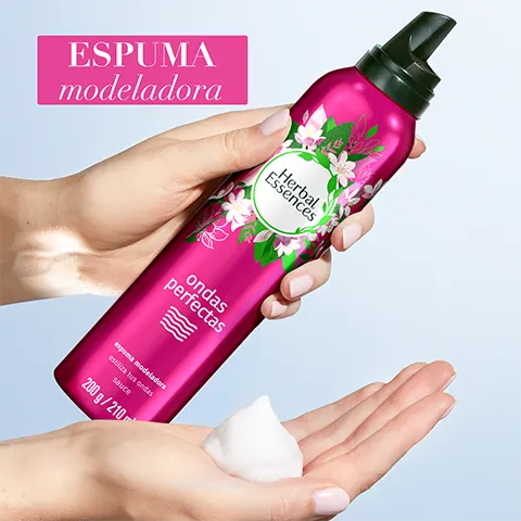 Espuma Herbal Essences Ondas Perfectas – Fijación Suave 200 g