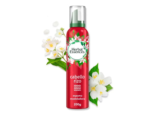 Espuma Modeladora Herbal Essences Cabello Rizado 200 g