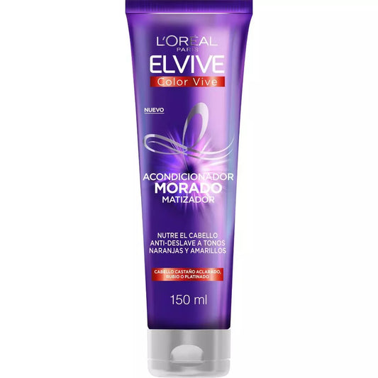Acondicionador Matizante L'Oréal Elvive Color Vive Purple – 150 ml