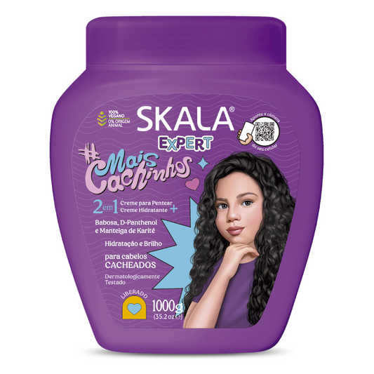 Skala Crema Tratamiento Mais Cachinhos Hidratación y Definición - 1 kg